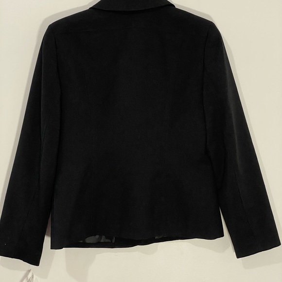 New Le Suit Women's 2 Button Black Pant Suit - Picture 6 of 10